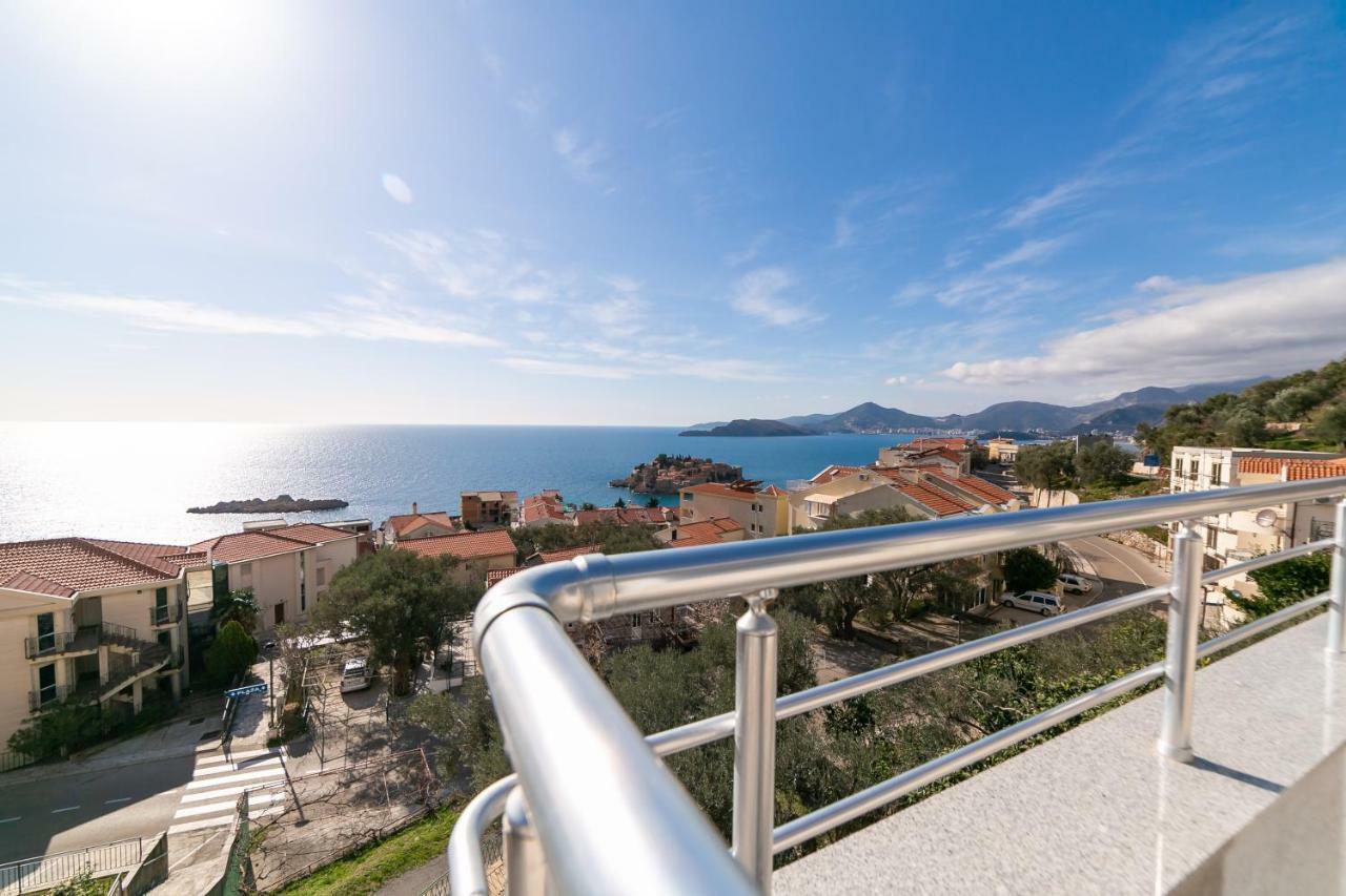 Apartments Marija Sveti Stefan Buitenkant foto